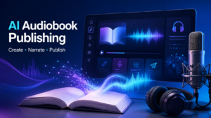 AudioBank: An All-in-One AI Audiobook Publishing Platform for Creators