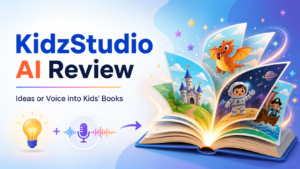KidzStudio AI Review: Turn Simple Ideas or Voice into Kids’ Books