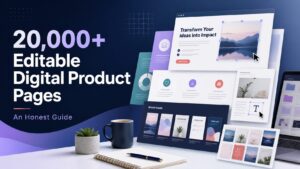 20,000+ Done-For-You Canva Editable Digital Product Page Bundle: An Honest Guide
