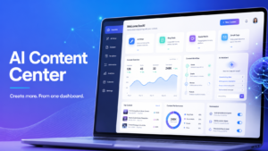 AI Content Center: Generate High-Quality Content Instantly From One Dashboard