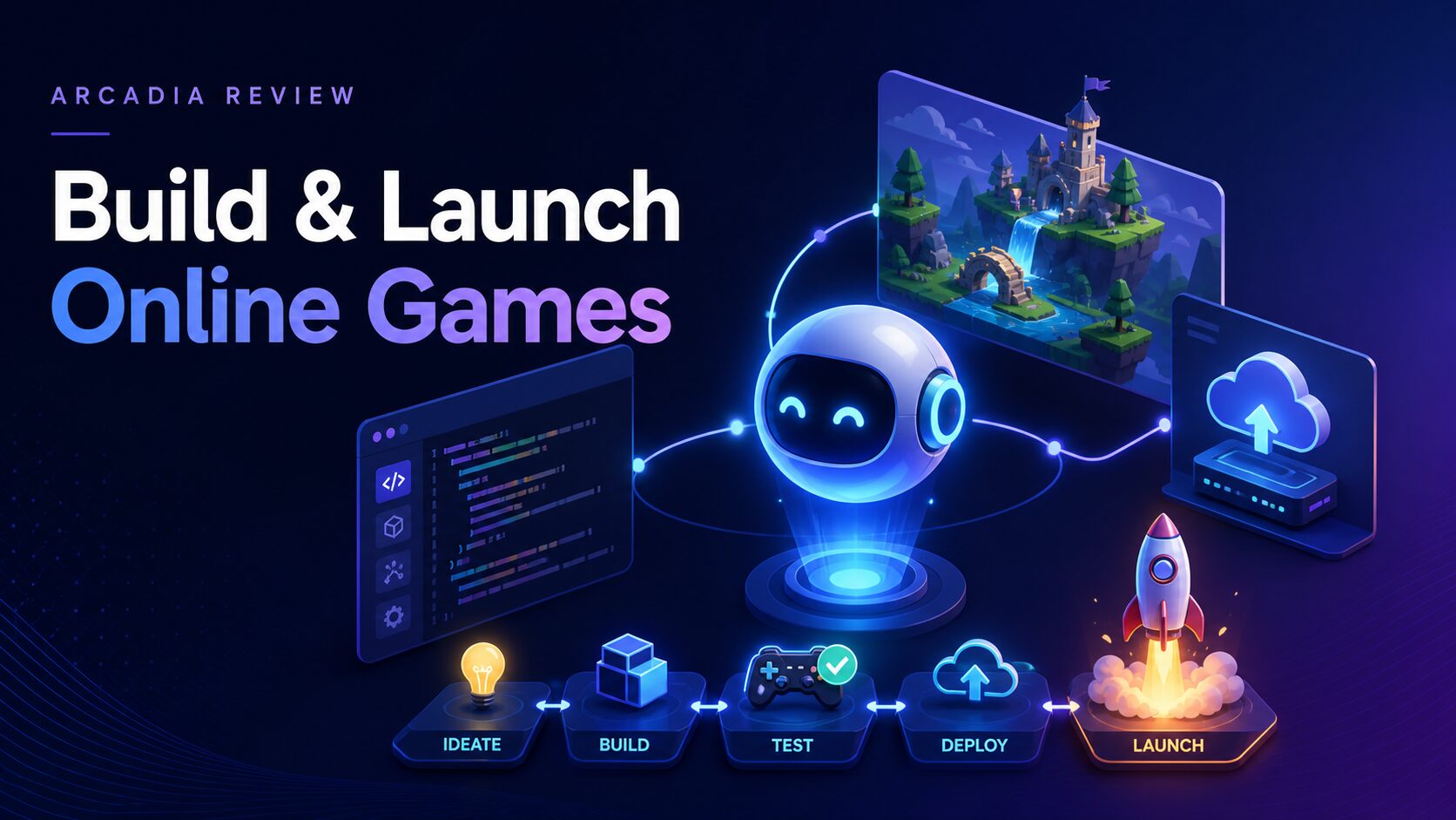Arcadia Review: How Moltbot Coding Agents Can Help You Create and Launch Online Games