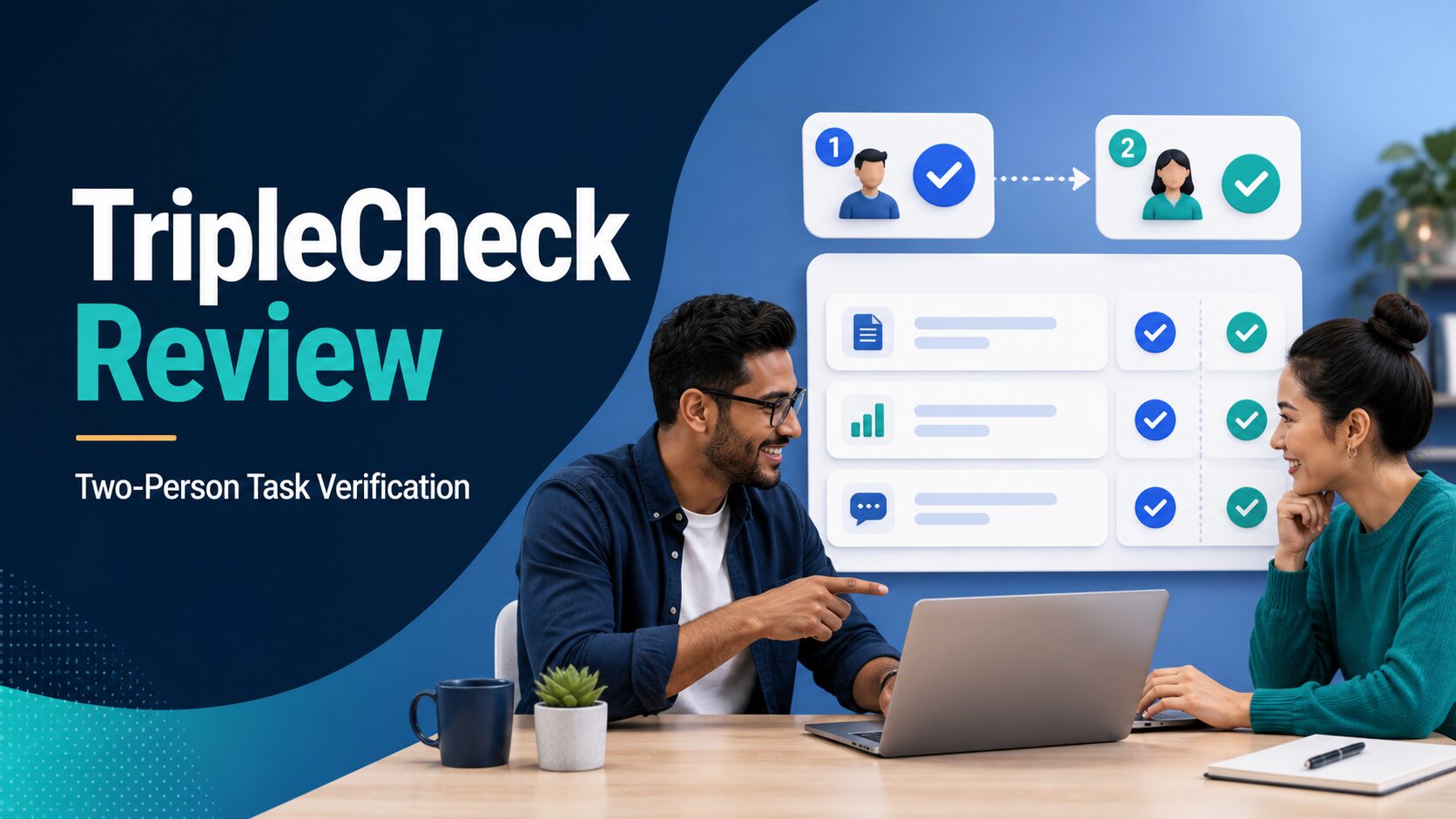 TripleCheck Review: A Two-Person Task Verification System for Small Teams