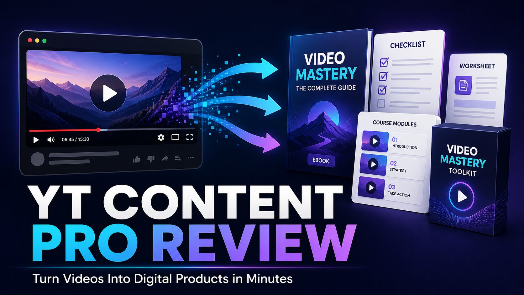 YT Content Pro Review: Turn YouTube Videos Into Digital Products in Minutes