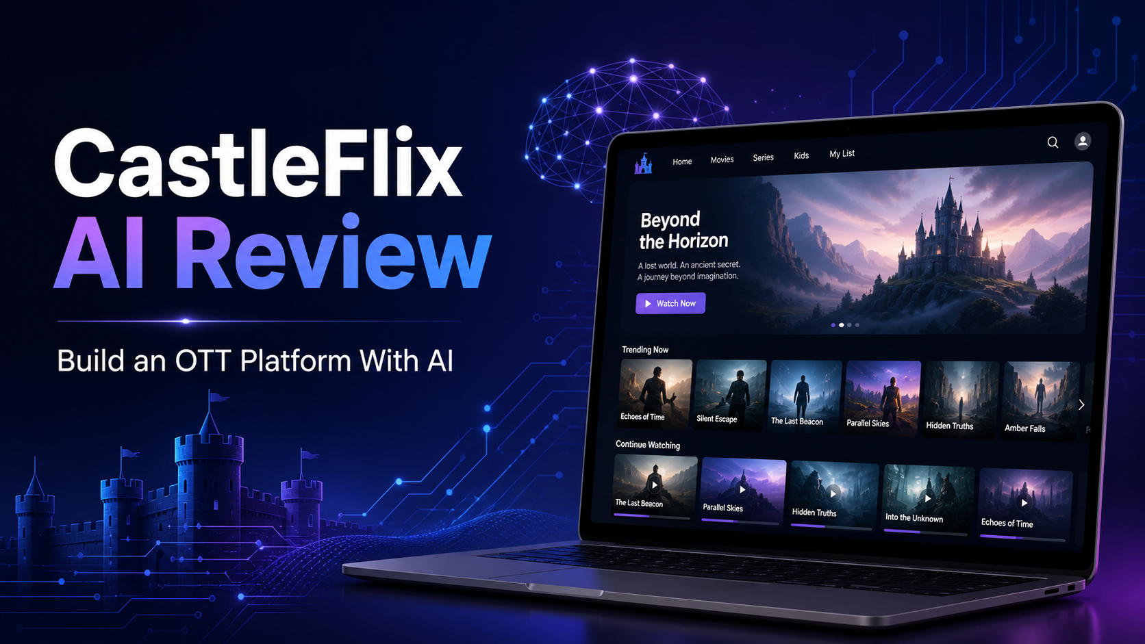 CastleFlix AI Review: Build a Netflix-Style OTT Platform With AI