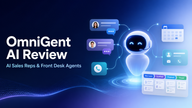 OmniGent AI Review: AI Sales Reps and Front Desk Agentic AI Platform