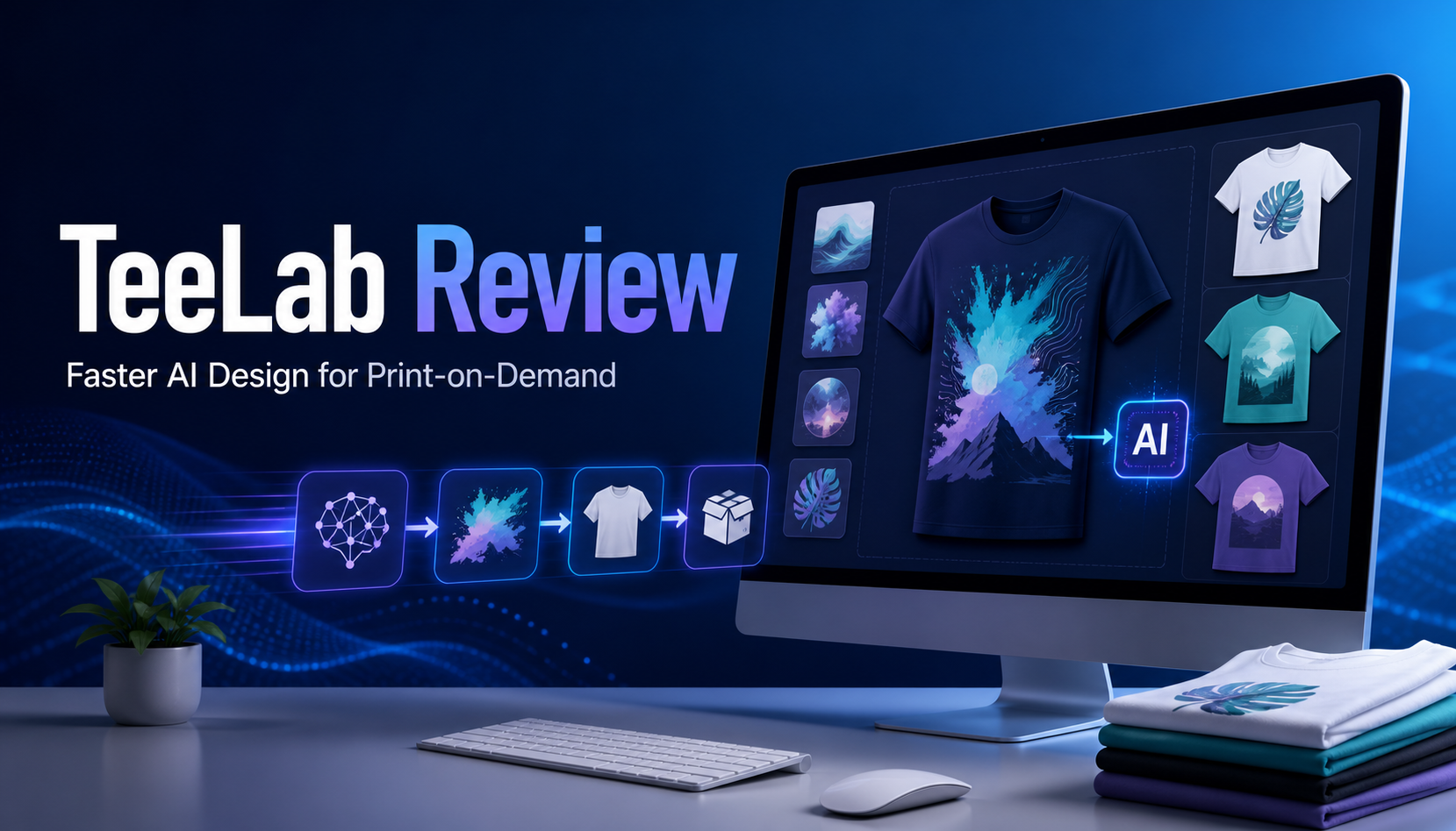 TeeLab Review: A Faster AI Design Workflow for Print-on-Demand Sellers