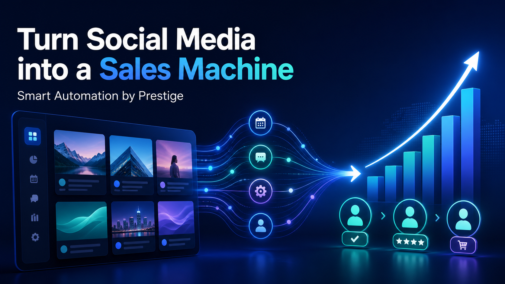 Turn Social Media into a Sales Machine with Prestige’s Smart Automation
