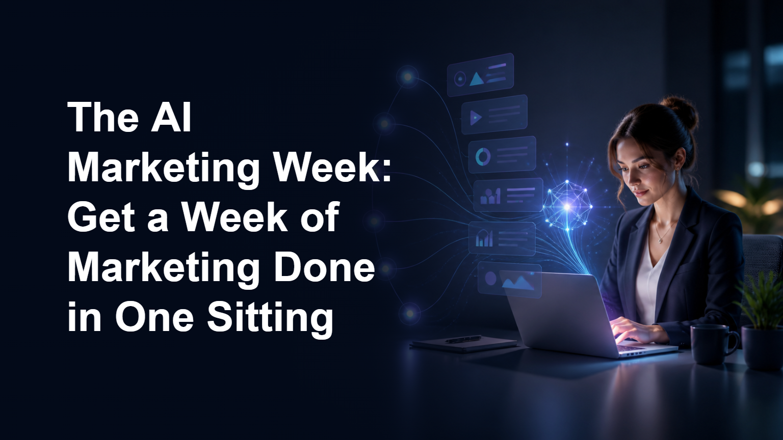 The AI Marketing Week: Get a Week of Marketing Done in One Sitting