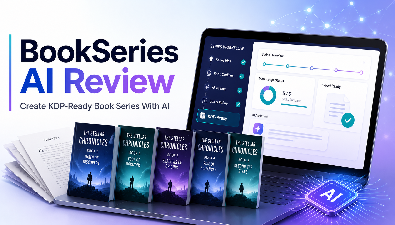 BookSeries AI Review: Create KDP-Ready Book Series With AI