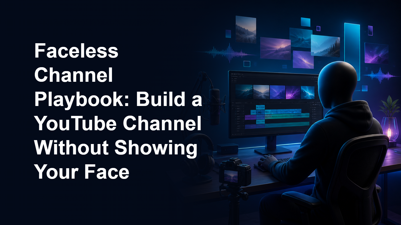 Faceless Channel Playbook: Build a YouTube Channel Without Showing Your Face