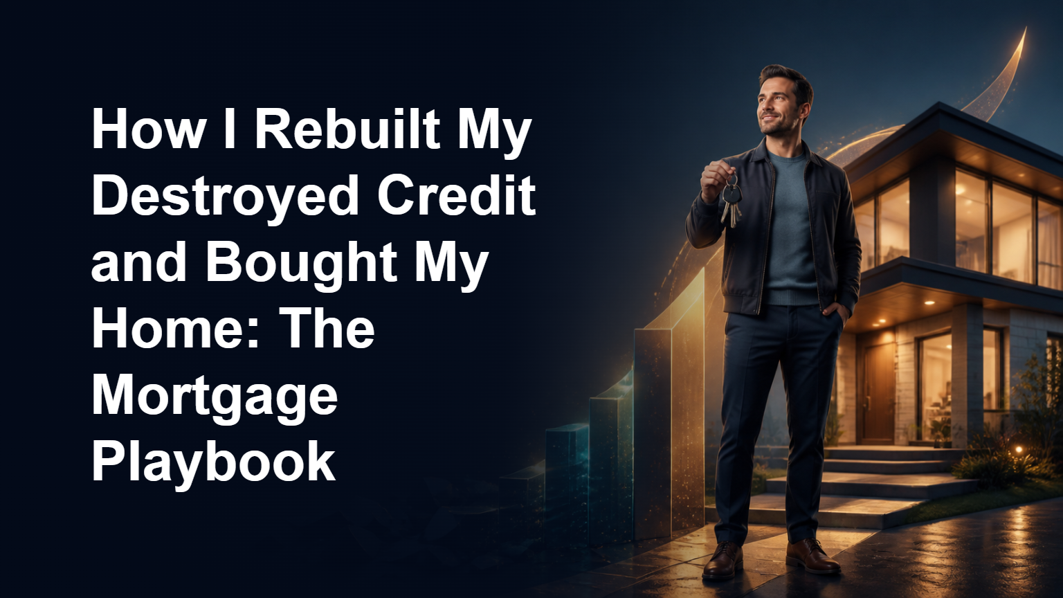 How I Rebuilt My Destroyed Credit and Bought My Home: The Mortgage Playbook