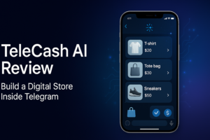 TeleCash AI Review: Build a Ready-Made Digital Store Inside Telegram